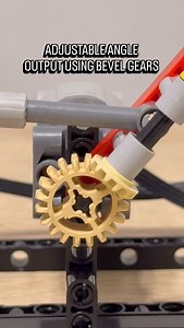 11K views · 117 reactions | Adjustable Angle Output Using Bevel Gears #lego #legotechnic #mechanical #technic #mechanism #technology #creative | Bricks Master Builders | Facebook