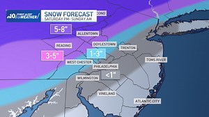 Winter storm brings snow, rain, to Philly region