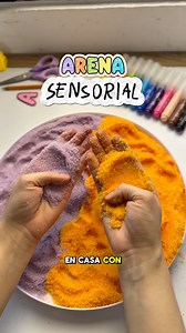 Aprende a hacer arena sensorial en casa y estimula los sentidos de tu hijo 🧩🧠 Ideal para practicar trazo, letras o números 🙌🏻🤩 #crecemos #maestraespecial #trazo #motricidad | crecemos_cln