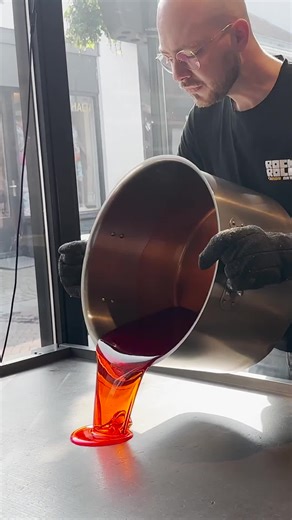 Delicious Golden Humbug Candy Making Process