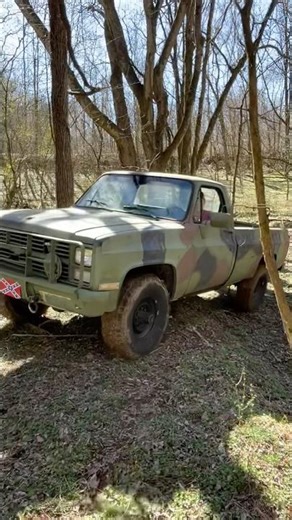1986 cucv m1008 off-roading