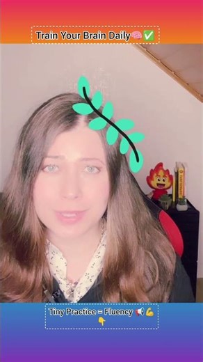 Do THIS daily to learn a language faster 🧠⏭️👇