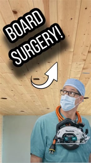 Removing ONE Tongue & Groove Ceiling Board (Without Wrecking It)