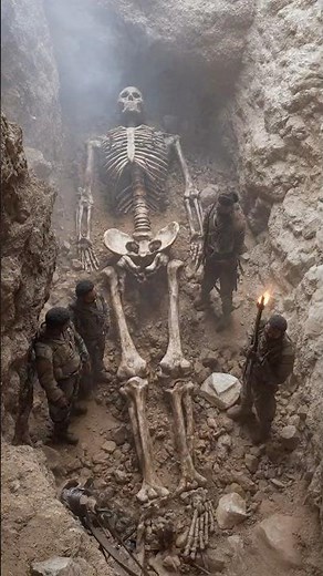 Massive Skeleton Unearthed Beneath Hidden Tomb in Egypt
