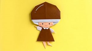 【折り紙】栗ちゃんの作り方 – 辻本京子〈粘土とペーパークラフト KOKKO Garden〉