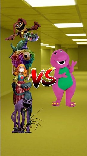 Poppy Playtime VS Barney #shorts #poppyplaytimechapter #barney #fyp #edit