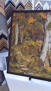 🔷️🔸️ O R I G I N A L P A I N T I N G 🔸️🔷️ This stunning painting came to us for a simple timber frame for a minimalistic look 🫶 Our design staff will help you achieve the look you are after 👏 Pop in anytime Monday to Friday, 9am - 5pm, and we will walk you through frame selection, matboard design and colour choice, and glazing options ✅️ ➡️ For more information on our printing and custom picture framing ☎️ 1300 515 499 #frameabel #customframing #pictureframing #localframer #sydney #creativ