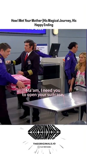 laugh every second on Instagram: "@google_clips ​🎬 Series: How I Met Your Mother (Season 7, Episode 24 - "The Magician's Code: Part 2") ​✨ Keywords: Barney Stinson, Quinn Fabray, Magic Proposal, TSA Prank, Romantic Surprise, Sitcom Comedy, Epic Proposal. ​👁️ Video Description: Barney Stinson turns a tense airport security check into the ultimate magical performance. After a series of elaborate "tricks"—including a disappearing magician and a smoke bomb—Barney uses a growing flower and a hidden