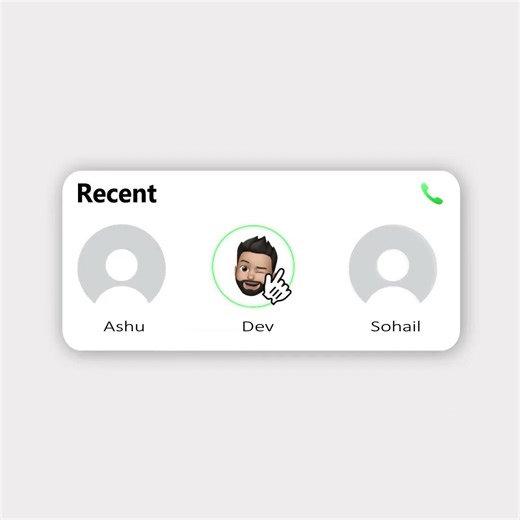 iPhone Call Animation🔥Smooth UI Motion Design #shorts #aftereffects #motiongraphics #youtubeshorts