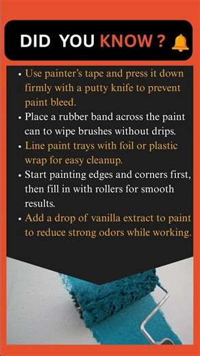 5 Genius Painting Tips for a Perfect Finish