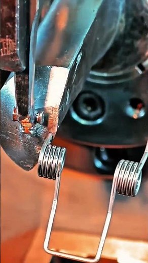 Forming torsion springs to create long angles and pressure that fits the vehicle's needs#ironwelding