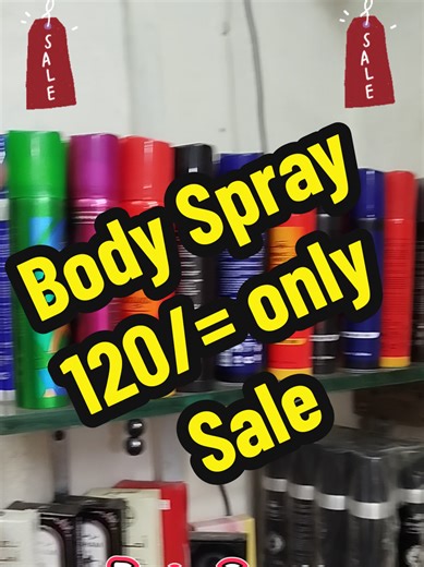 Body Spray Available Only For 120/= So many Fragrance available Location: Latifabad, Hyderabad Unit no:11, Akram Biryani k barabr wale road pe, Pansar ki shop k barabr me WhatsApp: 03453886287 #shaneramzan #latifabad_hyderabad #viralvideo #darazfinds #unfrezzmyaccount