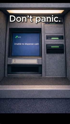 ATM Didn’t Give You Cash? Do THIS First!