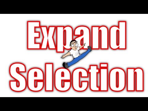 How to expand selection with text on Adobe illustrator for iPad Pro