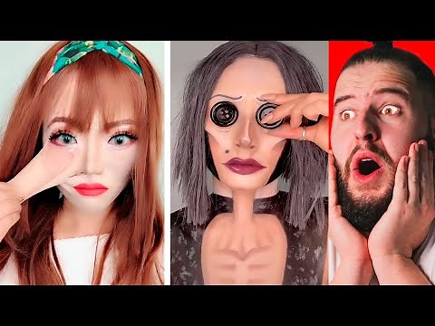 Crazy Halloween Tik Tok Makeup Transformations