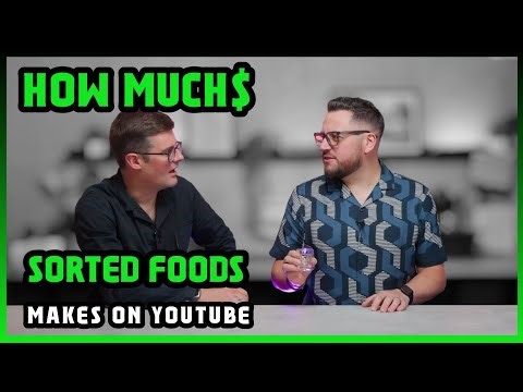 How Much Sorted Foods Get paid From YouTube |