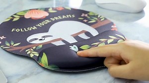 Alfombrilla Raton Ergonomica Reposamuñecas Oficina Mouse Pad