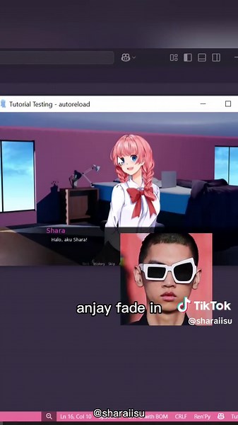 Tutorial Lengkap Ren'Py Visual Novel Bagian 2