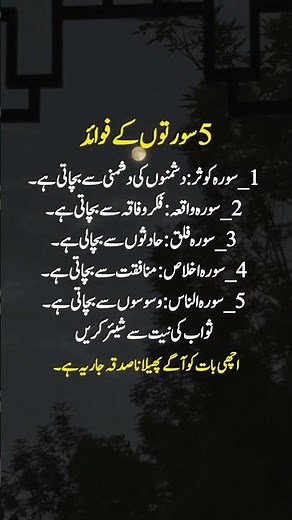 "5 Powerful Surahs and Their Benefits | Protect Yourself from Harm & Evil"