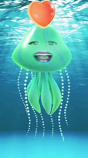 Squish will be going live regularly starting Monday ❤️🪼 #squishthejellyfish