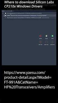 Where to download Silicon Labs CP210x Windows Drivers