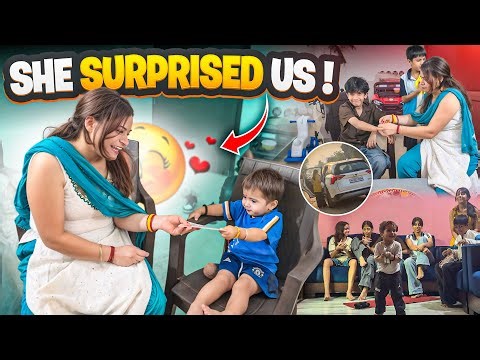 Kusum Di Came For Bhaidooj And Surprised everyone 😍❤️ || Hellops8