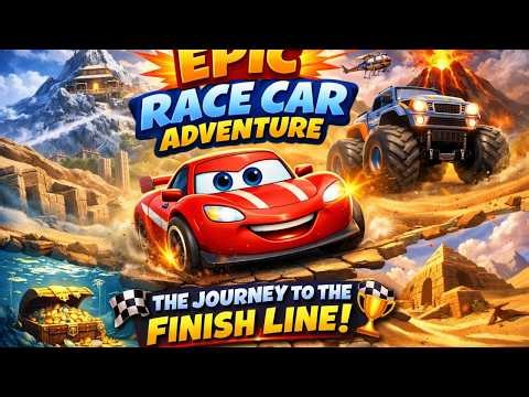 Epic Race Car Adventure The Journey to the Finish Line!