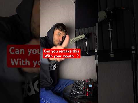 Can you remake this this with your mouth? Monaco - Bad bunny