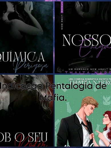 Indicação aqui galera, uma pentalogia de Máfia que eu adorei, e quero que conheçam também 😎 #newadult #booktokbrasil #booktok #mafia #books