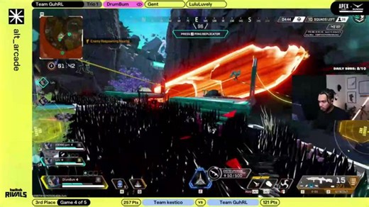 Casting Twitch Rivals Apex Legends x Gundam Event!