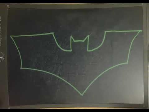 Joseph Draws The Dark Knight Logo