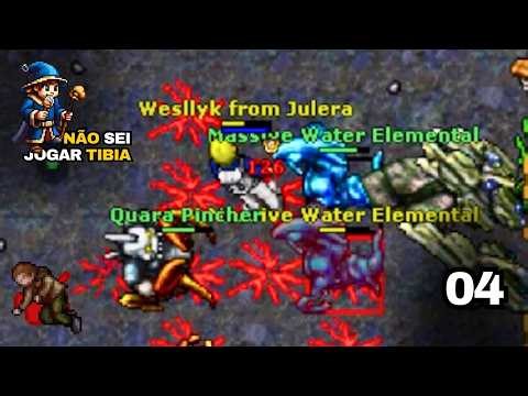 Peguei meu primeiro Level 200 😄 (NÃO SEI JOGAR TIBIA #04)