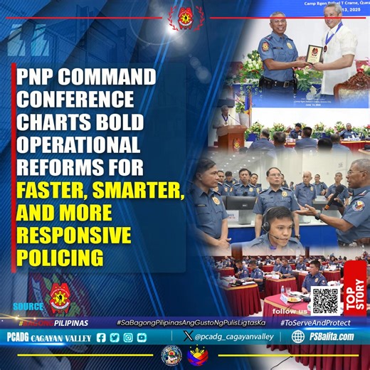 PNP COMMAND CONFERENCE CHARTS BOLD OPERATIONAL REFORMS FOR FASTER,...