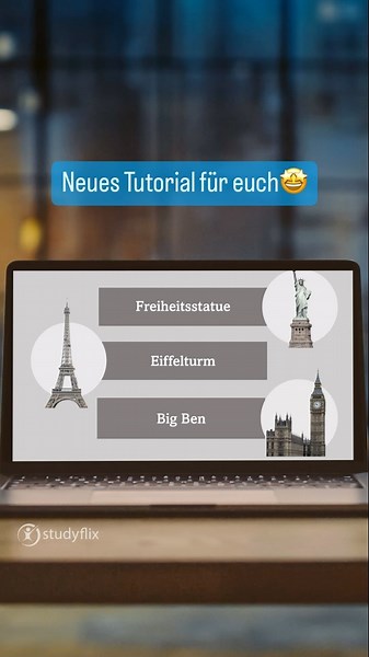Studyflix on Instagram: "Ein nagelneues PowerPoint Tutorial für euch!🤩 Teile das Video mit deinen Freunden, die immer langweilige PowerPoints erstellen.🥱 #powerpoint #powerpoints #powerpointhacks #powerpointdesigner #powerpointpresentation #schule #schüler #schülerin #lernen #vortrag #präsentation"