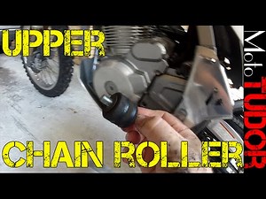 Upper Chain Roller Removal - Suzuki DR650