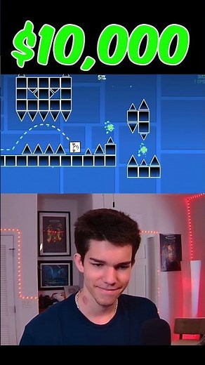 $10,000 MrBeast Challenge In Geometry Dash!