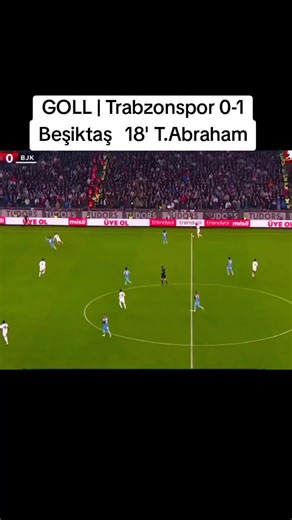 Beşiktaş'ın Trabzonspor Karşısında Abraham'ın Golu