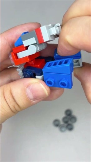 How to Build a Mini Lego Optimus Prime Truck | Easy MOC Tutorial #shorts #optimusprime