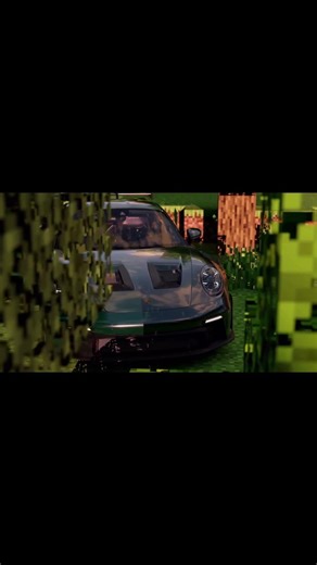 ​Most realistic car mod in Minecraft❤️‍🔥 #minecraft #viralshort #relaxingmusic #porsche
