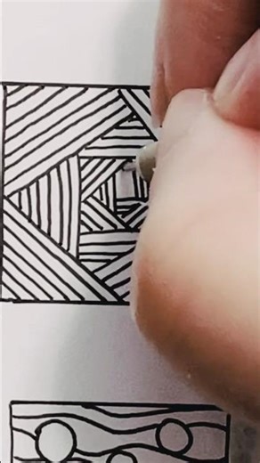 2 Easy Zentangle Patterns for Beginners #zenpatterns #easyzentanglepatterns