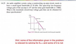 An audio amplifier system, using a noninverting op-amp circuit,... | Filo