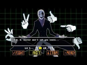 Undertale - ENTRY NUMBER SEVENTEEN (W. D. Gaster)