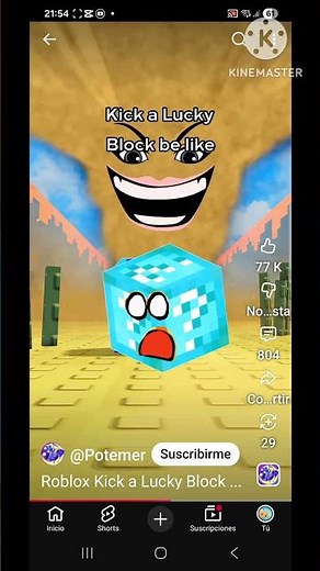 Lucky blocks 27 kick