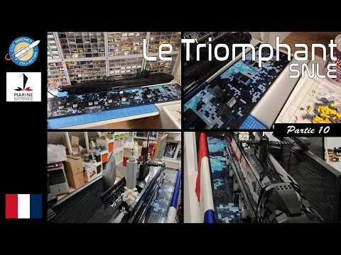 ENFIN TERMINÉ ! 🌊 Le Triomphant prend la mer (LEGO MOC - Ép. 10) - Lego Rocket Collection