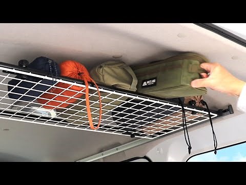 【アトレーRS 4WD】純正アクセサリーを利用して大容量の棚を作る。Creating a Large-Capacity Shelf