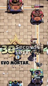Call me better Evo than Evo Mortar #clashroyale | clash royale