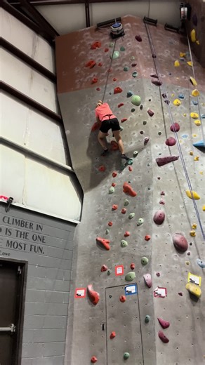 Climbing practice = good workout #rockclimb #exercisemotivation #climber #rockclimber #fun #letsgo