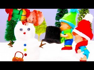 Ruca em português | Ruca e o Boneco de Neve | Caillou Episódio Completo | NOVO