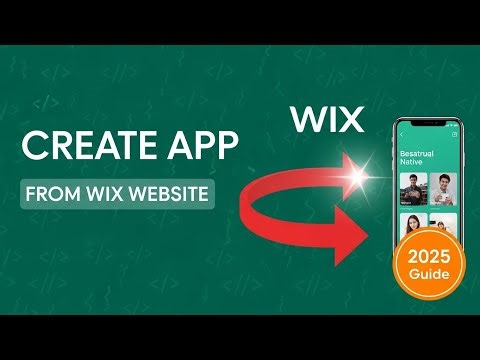 How to Create a Mobile App from Your Wix Website (2025 Guide)