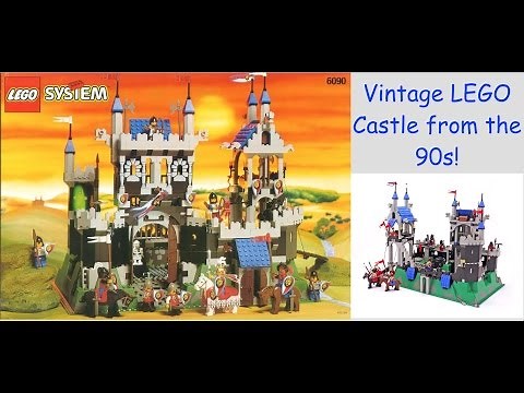 1990s LEGO Royal Knight´s Castle 6090 Vintage